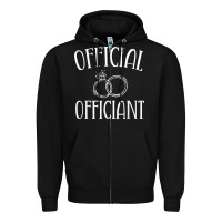 Black Men Wedding Ordained Minister Gift Zipper Hoodie - trangStudio