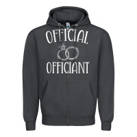 Smoke Men Wedding Ordained Minister Gift Zipper Hoodie - trangStudio