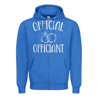 True Royal Men Wedding Ordained Minister Gift Zipper Hoodie - trangStudio