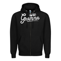 Black Gramma for Women Gramma Gifts for Grandma Gramma Zipper Hoodie - trangStudio