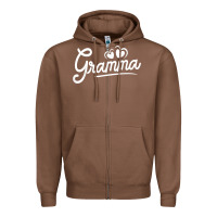 Chestnut Gramma for Women Gramma Gifts for Grandma Gramma Zipper Hoodie - trangStudio