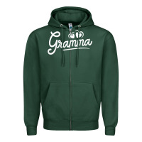 Sports Green Gramma for Women Gramma Gifts for Grandma Gramma Zipper Hoodie - trangStudio
