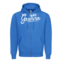 True Royal Gramma for Women Gramma Gifts for Grandma Gramma Zipper Hoodie - trangStudio