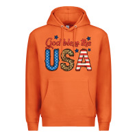 Carrot god bless the usa Premium Hoodie - BundleAndBundleShop