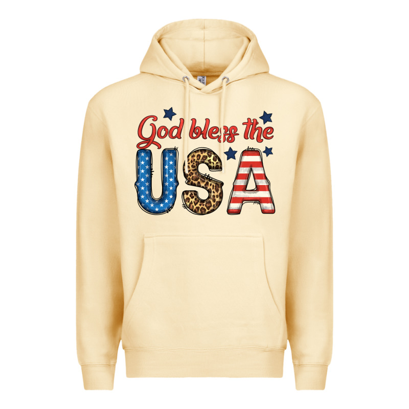 God Bless The Usa Premium Hoodie by BundleAndBundleShop | Teevron