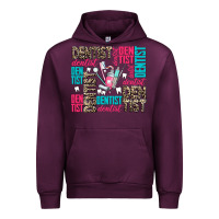 Mauve Wine dentist Urban Hoodie - AdoDesignShop