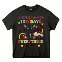 Asphalt i survived 100 days it's fine i'm fine Heavy Core Tee - Artiststas