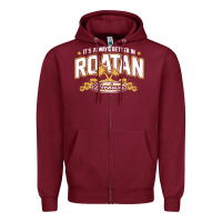 Roatan Honduras Souvenir Roatan Gift Travel Zipper Hoodie | Teevron