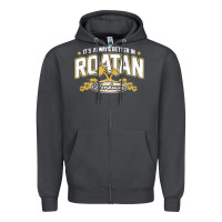 Smoke Roatan Honduras Souvenir Roatan Gift Travel Zipper Hoodie - trangStudio