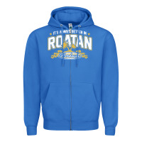 True Royal Roatan Honduras Souvenir Roatan Gift Travel Zipper Hoodie - trangStudio