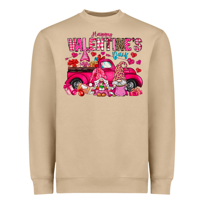 Happy Valentines Day Heavyweight Sweatshirt by CowhideDigitalArt | Teevron