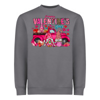 Storm Happy Valentines Day Heavyweight Sweatshirt - CowhideDigitalArt