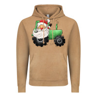 Vintage Camel santa tractor Vintage Hoodie - CowGirlArtShop