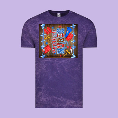 American Nurse Vintage Tee Designed By Tumblerdesignbyshophia