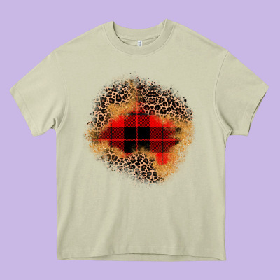 Christmas Patch Heavy Core Tee Designed By Jahusdesignshop
