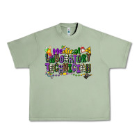 Oil Green medical laboratory technician mardi gras Urban Heavy Tee - CowGirlArtShop
