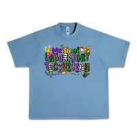 Pebble Blue medical laboratory technician mardi gras Urban Heavy Tee - CowGirlArtShop