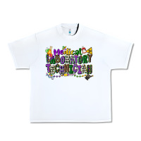 White medical laboratory technician mardi gras Urban Heavy Tee - CowGirlArtShop