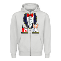 Dove Grey magician costume halloween magic show men women kids boys Zipper Hoodie - trangStudio