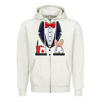 Oatmeal Heather magician costume halloween magic show men women kids boys Zipper Hoodie - trangStudio