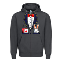 Smoke magician costume halloween magic show men women kids boys Zipper Hoodie - trangStudio