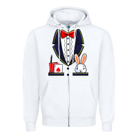 White magician costume halloween magic show men women kids boys Zipper Hoodie - trangStudio