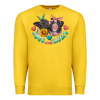 Lemon hogs and kisses pigs Premium Sweatshirt - Artiststas