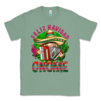 Sage Feliz Navidad gnome Classic Tee - NancyCooperArtShop