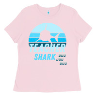 Bubblegum Pink Teacher Shark Doo Ladies Tee - Bettercallsaul