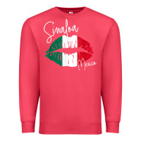 Cardinal GGT Travel Souvenir Style SINALOA MX Flag Lips Premium Sweatshirt - trangStudio