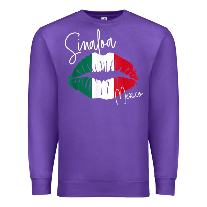 Ggt Travel Souvenir Style Sinaloa Mx Flag Lips Premium Sweatshirt by trangStudio | Teevron