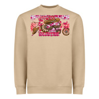 Mushroom Howdy Valentine Heavyweight Sweatshirt - CowhideDigitalArt