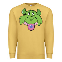 Antique Gold Candy Land Halloween Plumpy Big Face Premium Sweatshirt - trangStudio