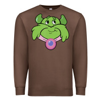 Chestnut Candy Land Halloween Plumpy Big Face Premium Sweatshirt - trangStudio