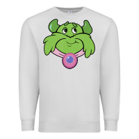 Candy Land Halloween Plumpy Big Face Premium Sweatshirt | Teevron