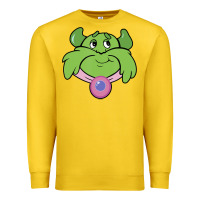 Lemon Candy Land Halloween Plumpy Big Face Premium Sweatshirt - trangStudio