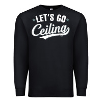 Black Lets Go Ceiling Fan Halloween Premium Sweatshirt - trangStudio