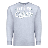 Heather Grey Lets Go Ceiling Fan Halloween Premium Sweatshirt - trangStudio