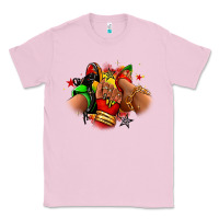 Bubblegum Pink Juneteenth sneaker and heel afro woman Classic Tee - RanaPortraitStore