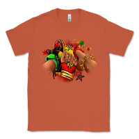 Copper Juneteenth sneaker and heel afro woman Classic Tee - RanaPortraitStore