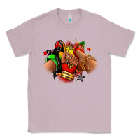 Lilac Juneteenth sneaker and heel afro woman Classic Tee - RanaPortraitStore