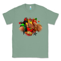 Sage Juneteenth sneaker and heel afro woman Classic Tee - RanaPortraitStore