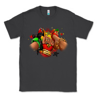 Smoke Juneteenth sneaker and heel afro woman Classic Tee - RanaPortraitStore