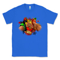 True Royal Juneteenth sneaker and heel afro woman Classic Tee - RanaPortraitStore