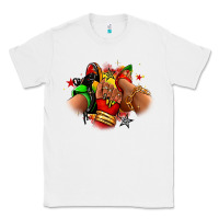 White Juneteenth sneaker and heel afro woman Classic Tee - RanaPortraitStore