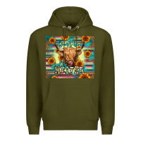 Army Green don't be a salty heifer Premium Hoodie - Jasminsmagicworld