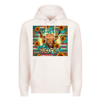 Pale Pink don't be a salty heifer Premium Hoodie - Jasminsmagicworld