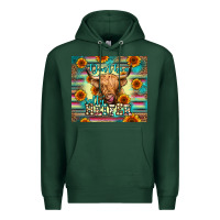 Sports Green don't be a salty heifer Premium Hoodie - Jasminsmagicworld