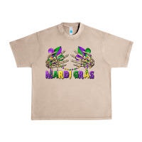 French Oak mardi gras skeleton hands Urban Heavy Tee - CowGirlArtShop