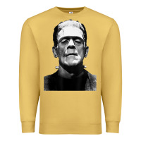 Antique Gold Classic Halloween Monster Horror Movie Frankenstein Monster Premium Sweatshirt - trangStudio